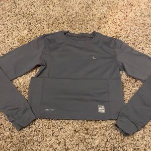 Nike Pro Combat soft-lined long sleeve shirt.